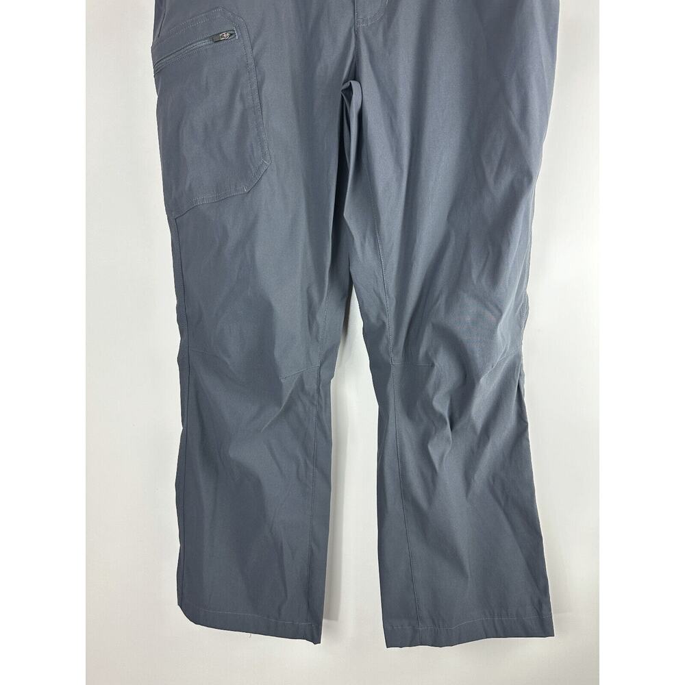 NWT Eddie Bauer Rainier Pants Storm Blue Gray UPF 50 Active Stretch Mens 36 x 30 - Picture 3 of 10